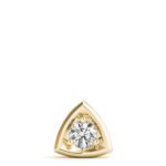 0.20 Ct To 2.00 Ct Natural Round Shape Diamond Triangle Pendant - Image 4