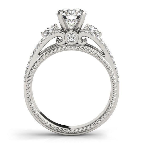 50514-E.side_2f2736d4-07ed-4906-b8e5-2b9ab3743a55 Three-Stone Round Cut Lab-Grown Diamond Engagement Ring - Image 6