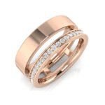 0.24ct Lab-Grown D/VVS Round Cut Diamond Half Eternity Ring - Image 2