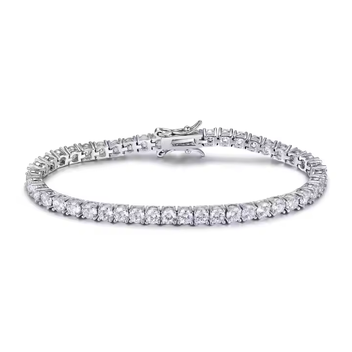 s-l1600 Lab Grown Diamond Tennis Bracelet For Women, 1.75 Ct To 8.00 Ct, D Color VVS Clarity, 7" Inches Length - Image 1